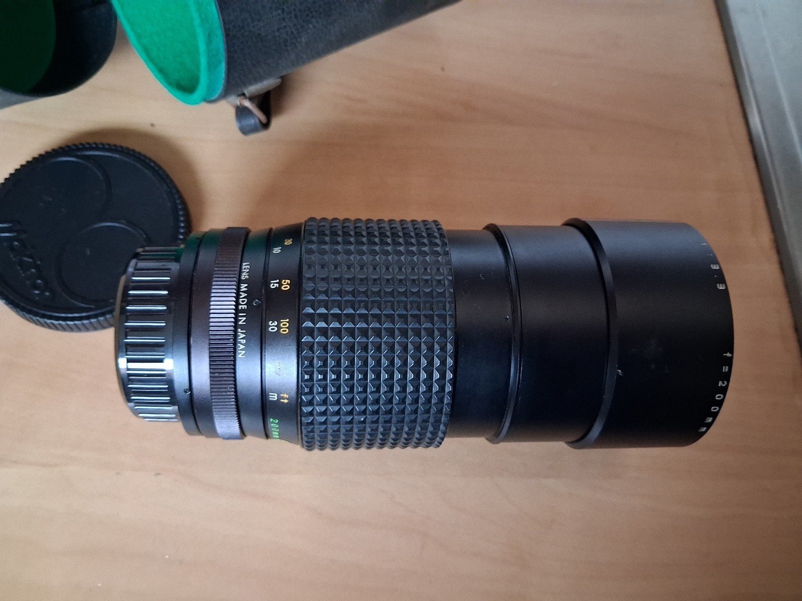 Te koop: een vintage Makinon Auto 200mm f/3.3 telelens, Made, Enlèvement ou Envoi