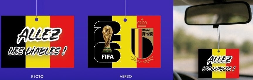 Sent-bon Coupe du Monde 26 Belgique/Maroc/Algérie/.. (PROMO), Enlèvement ou Envoi, Neuf