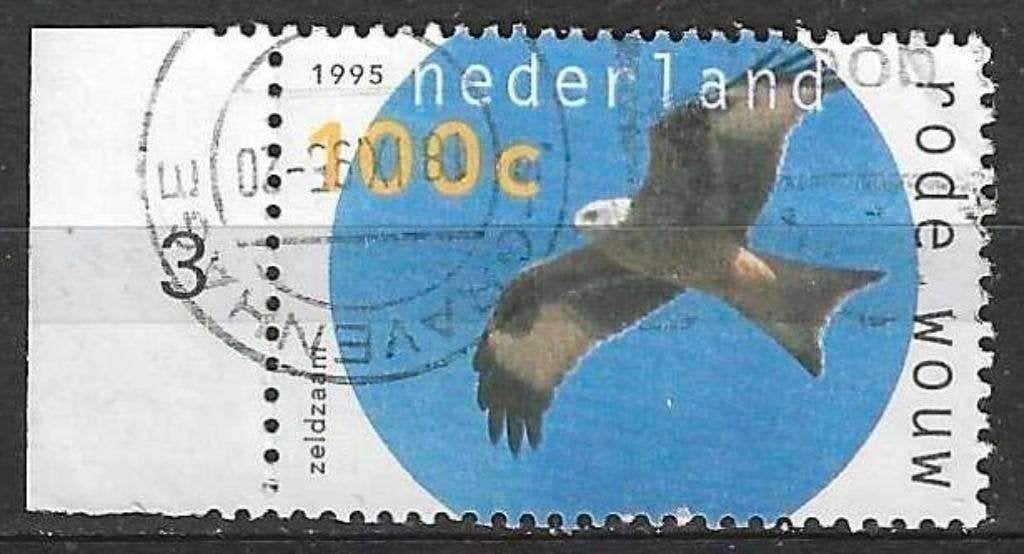 Nederland 1995 - Yvert 1515 - Roofvogels (ST), Verzenden, Gestempeld