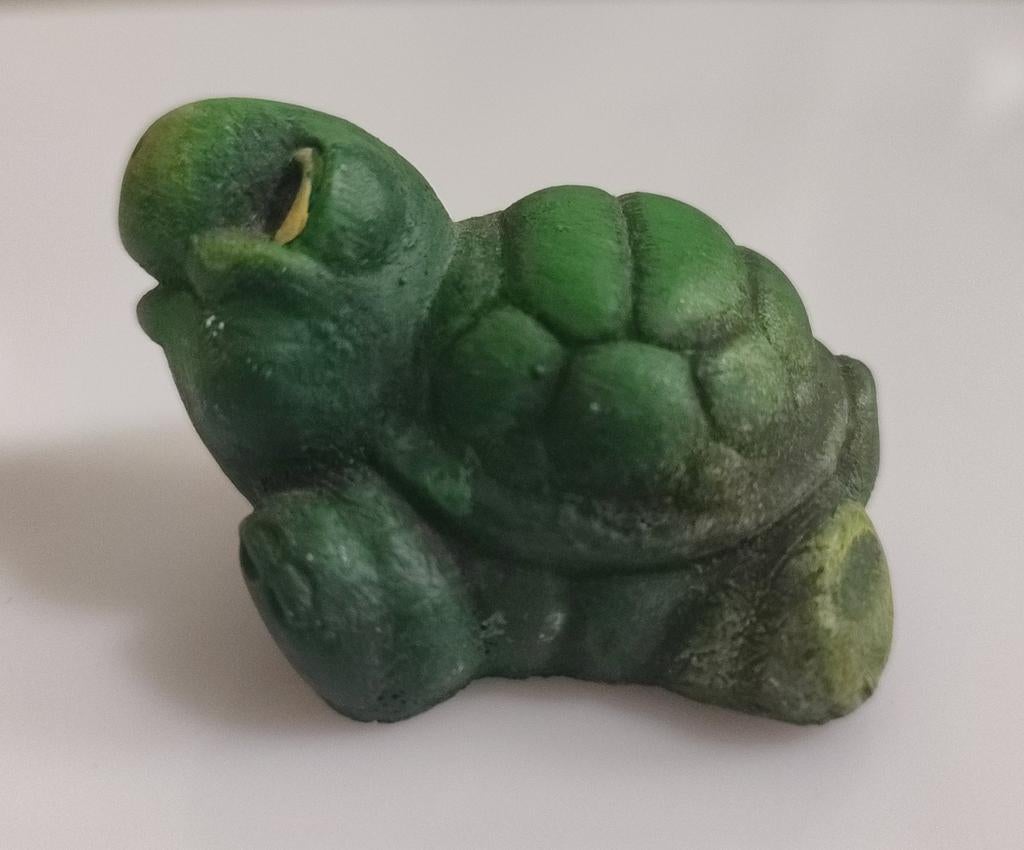 Lachende schildpad voor de letterbak, Verzamelen, Ophalen of Verzenden, Zo goed als nieuw, Decoratie