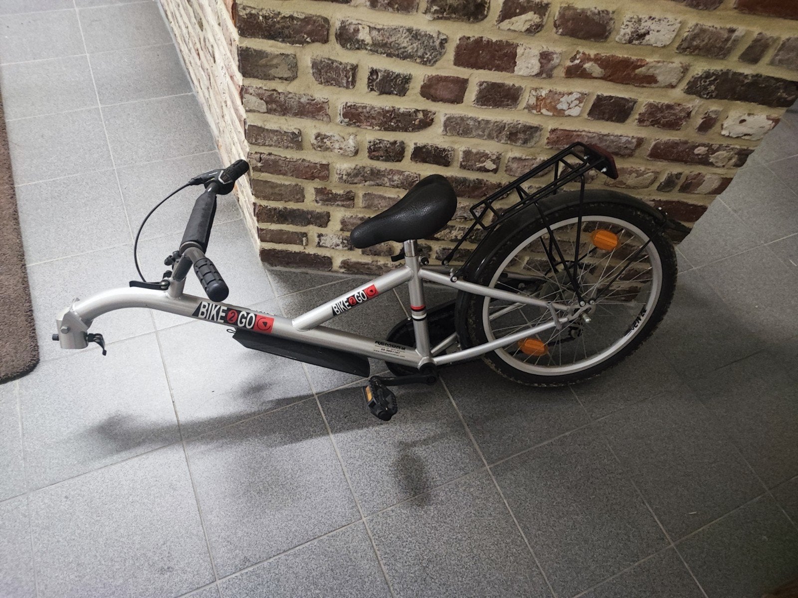 te koop aanhang kinder fiets, Enlèvement, Comme neuf
