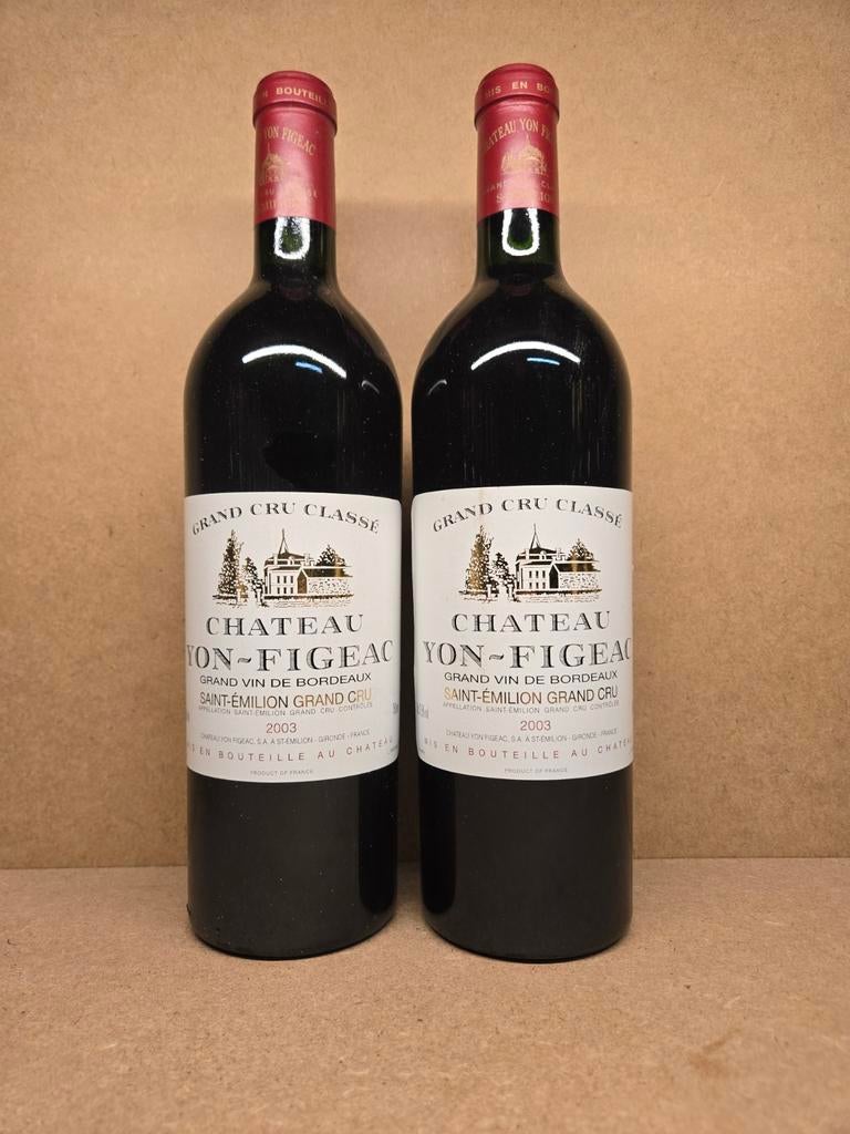 2x Ch. Yon Figeac 2003 (St Emilion GCC), Collections, Enlèvement