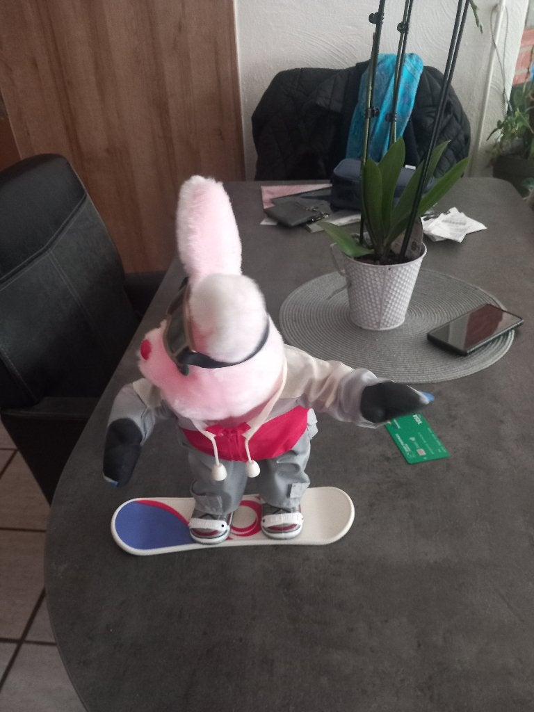 Lapin DURACELL"snowboard", Enlèvement ou Envoi, Utilisé