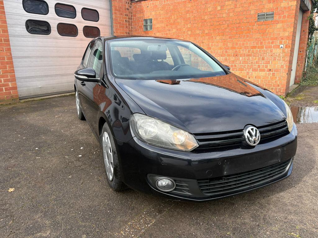 Golf 6   1.6TDI 2011, Euro 5, Stof, Zwart, 5 deurs