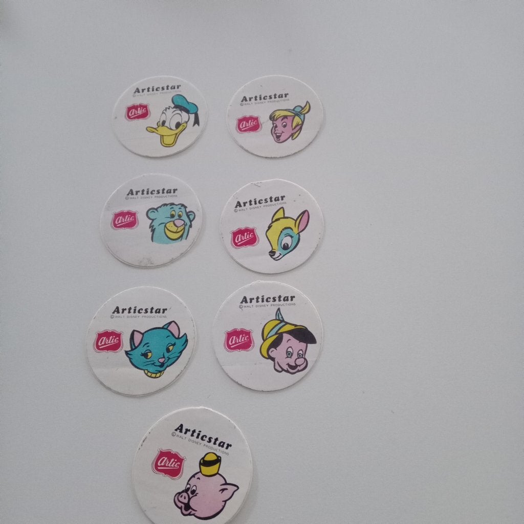 STICKERS ARTIC DISNEY ARTICSTAR, Verzamelen, Verzenden