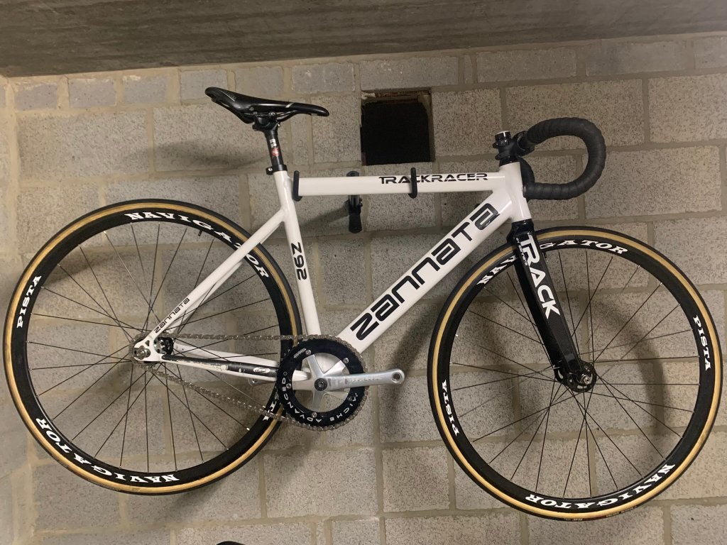 Piste fiets Zannata track, 49 tot 53 cm, Ophalen, Gebruikt, Aluminium