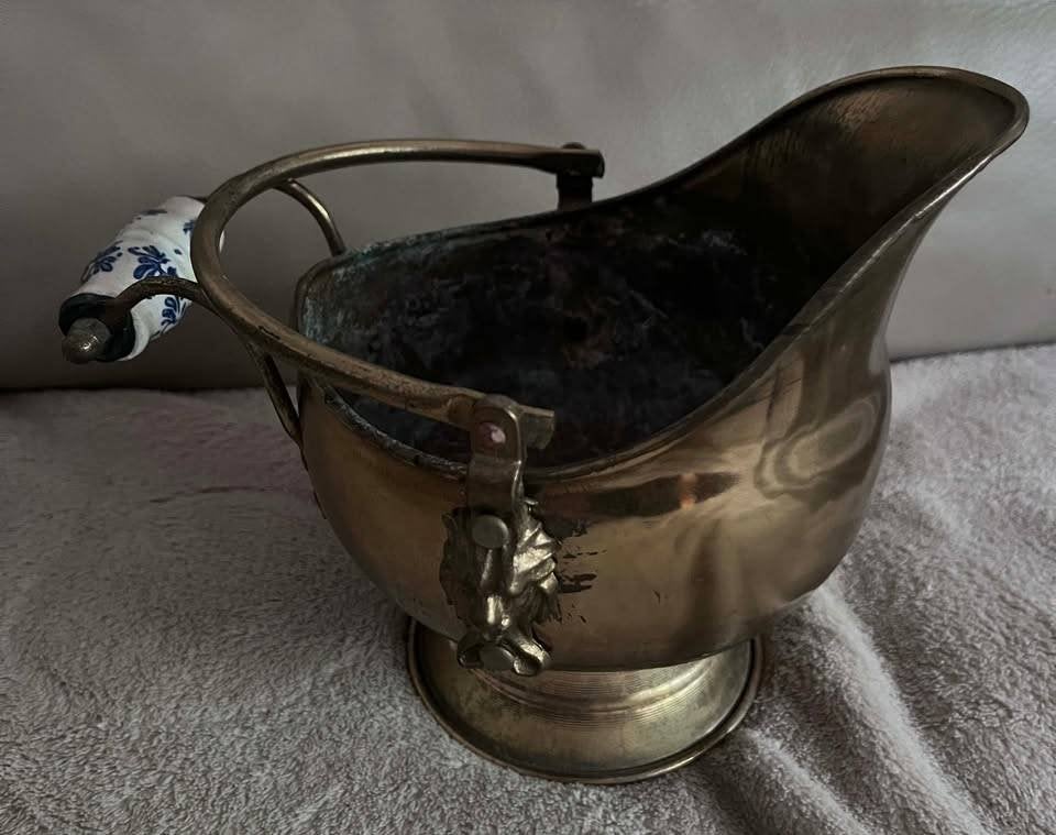 Petit pot vintage (seau à charbon), Antiquités & Art, Enlèvement