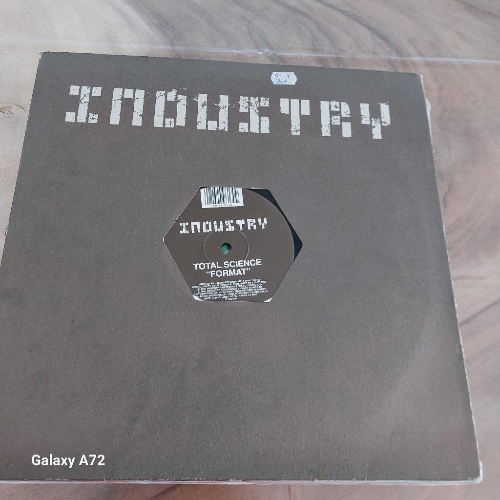 total science format 12 inch maxi, CD & DVD, Vinyles | Dance & House, 12 pouces, Enlèvement ou Envoi, Autres genres, Utilisé