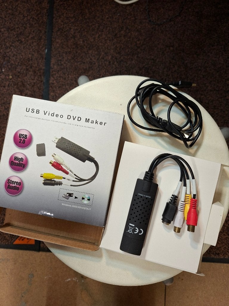 Generieke USB Video DVD Maker, Audio, Tv en Foto, Ophalen of Verzenden, Zo goed als nieuw