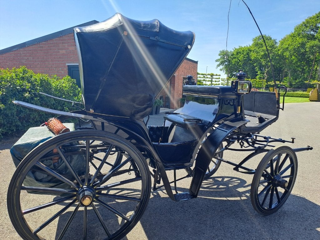 Oost-Duitse antieke koets +/- 1890 tip top in orde, Dieren en Toebehoren, Zo goed als nieuw, Paard