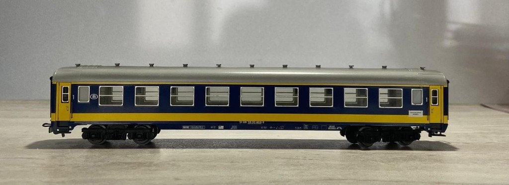 Märklin 4120 H0 – NMBS I4 Benelux Rijtuig (Blik/Tinplate), Courant alternatif, Wagon, Comme neuf, Enlèvement
