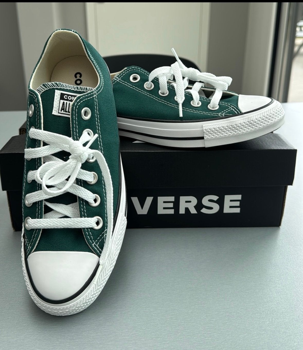 Converse all star, laag model, maat 38, nieuw!, Kleding | Dames, Ophalen, Nieuw, Sneakers, Groen