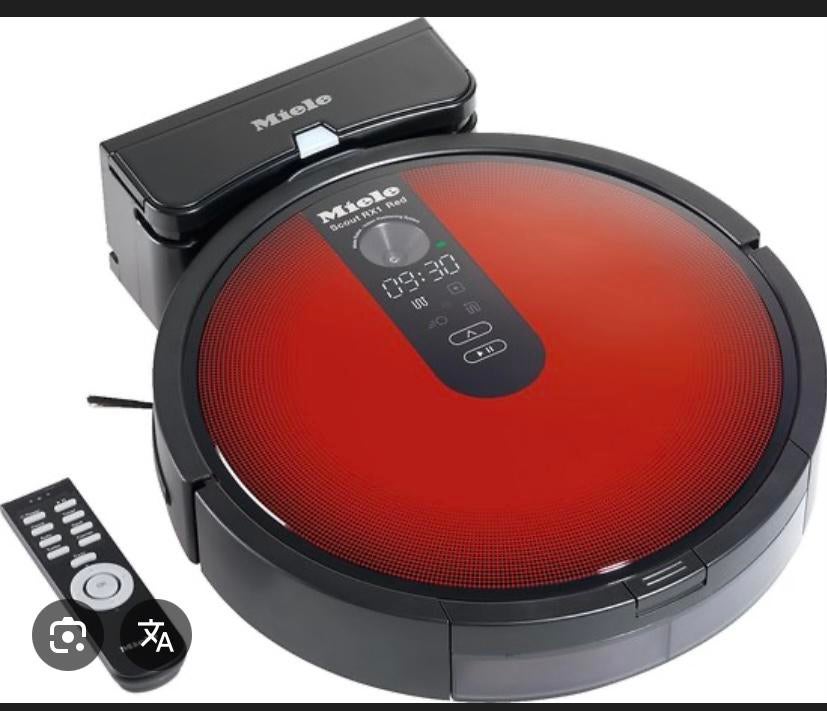 Miele Scout RX1 red - robotstofzuiger, Elektronische apparatuur, Stofzuigers, Ophalen, Gebruikt, Reservoir, Robotstofzuiger