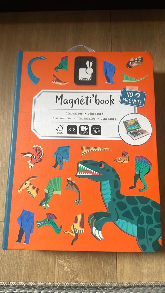 Magneti’book dino’s, Ophalen of Verzenden, Zo goed als nieuw