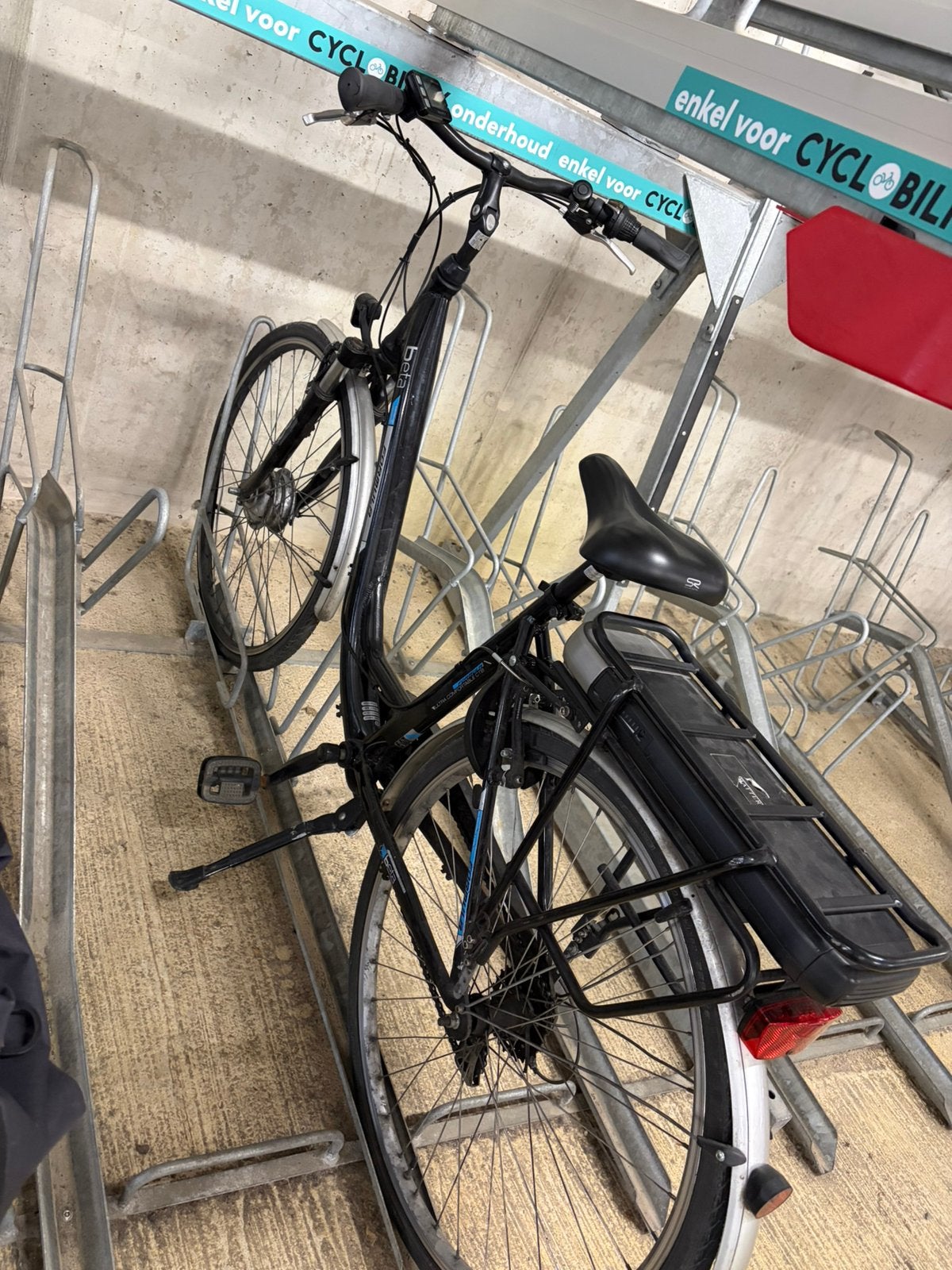 Elektrische fiets, Ophalen, Gebruikt