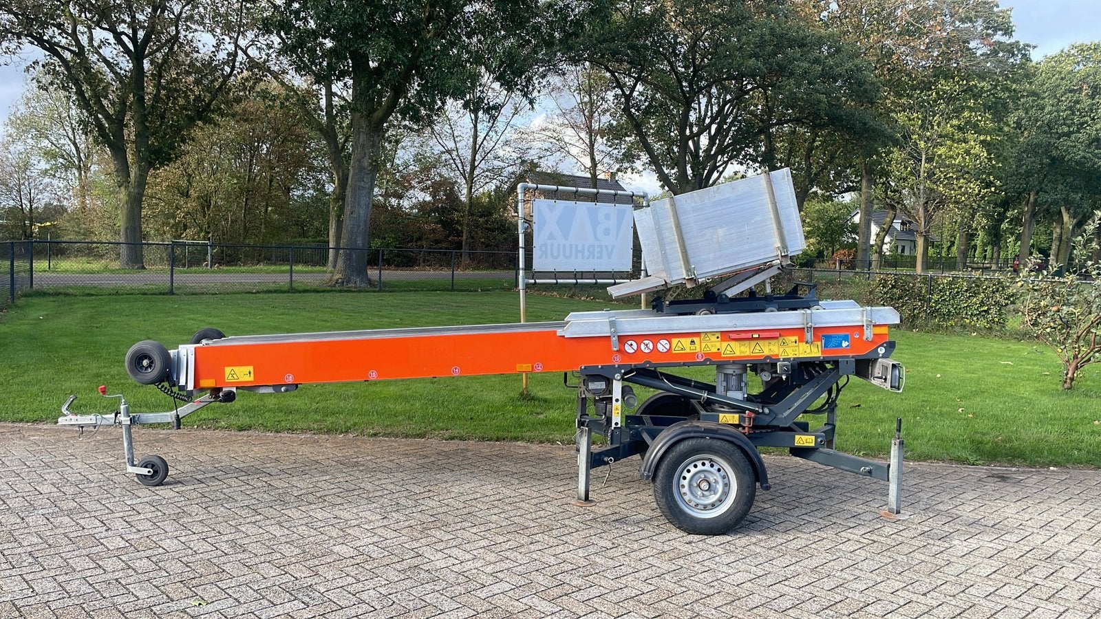 Paus easy 18 meter ladderlift verhuislift pannenlift, Enlèvement