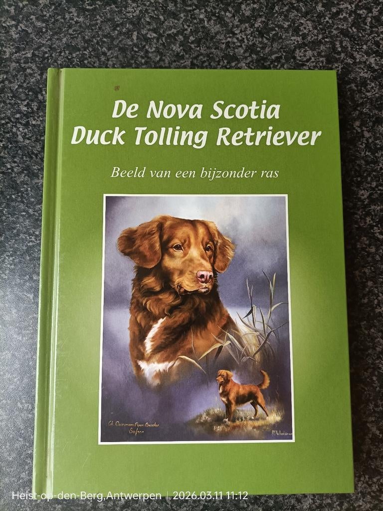 Boek nova scottia duck tolling retriever, Boeken, Ophalen
