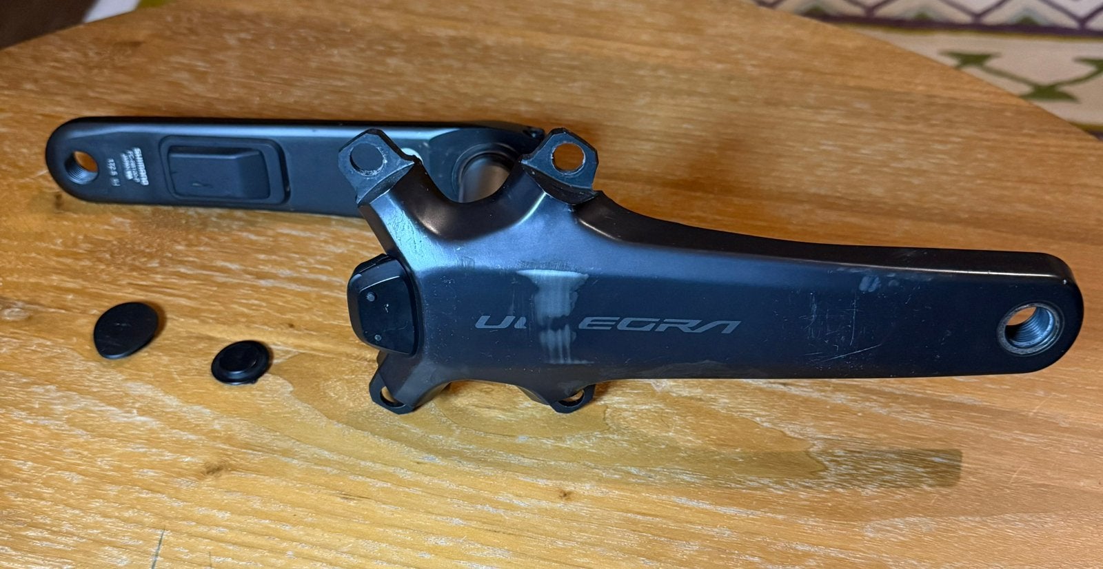 Shimano Ultegra R8100-P R8100P Doublesided Powermeter, Fietsen en Brommers, Crankstel of Pedalen, Gebruikt, Gravelbike, Ophalen of Verzenden