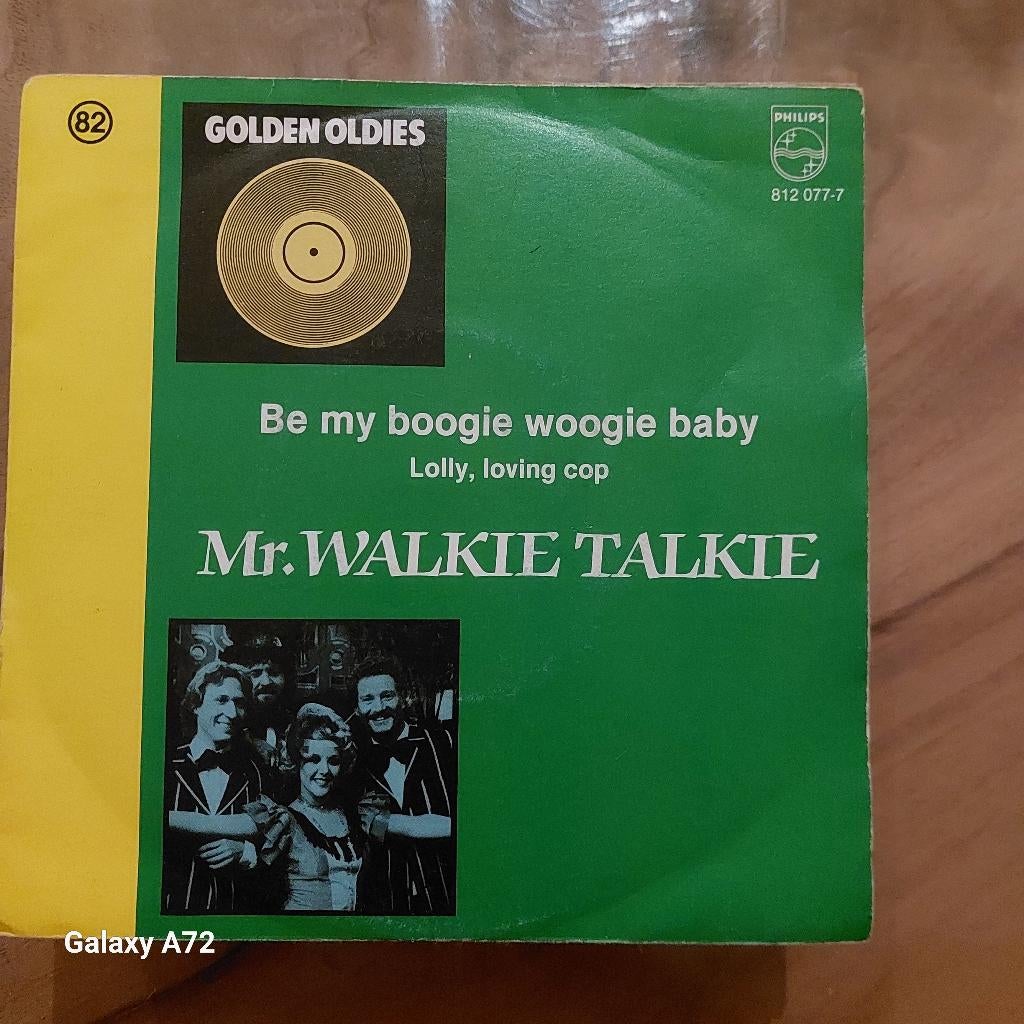 mr walkie talkie be my boogie woogie baby, Gebruikt, 7 inch, Single, Ophalen of Verzenden