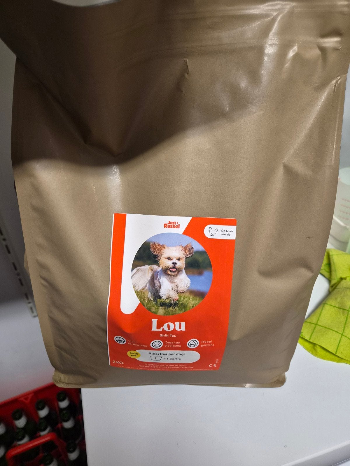 Hondenvoer Just Russel 6 kg droogvoer + natvoer, Ophalen, Hond
