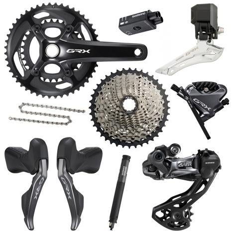 Shimano GRX Di2 2x11 groepset RX815, Fietsen en Brommers, Ophalen of Verzenden