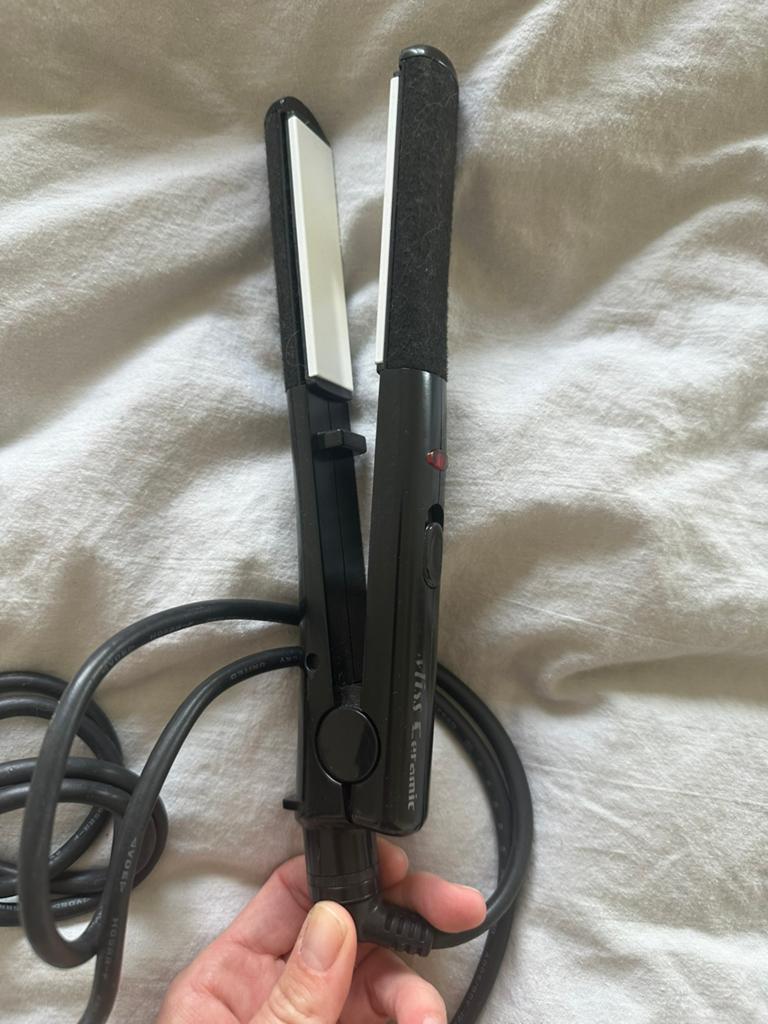 Stijltang Babyliss keramisch, Ophalen of Verzenden, Gebruikt