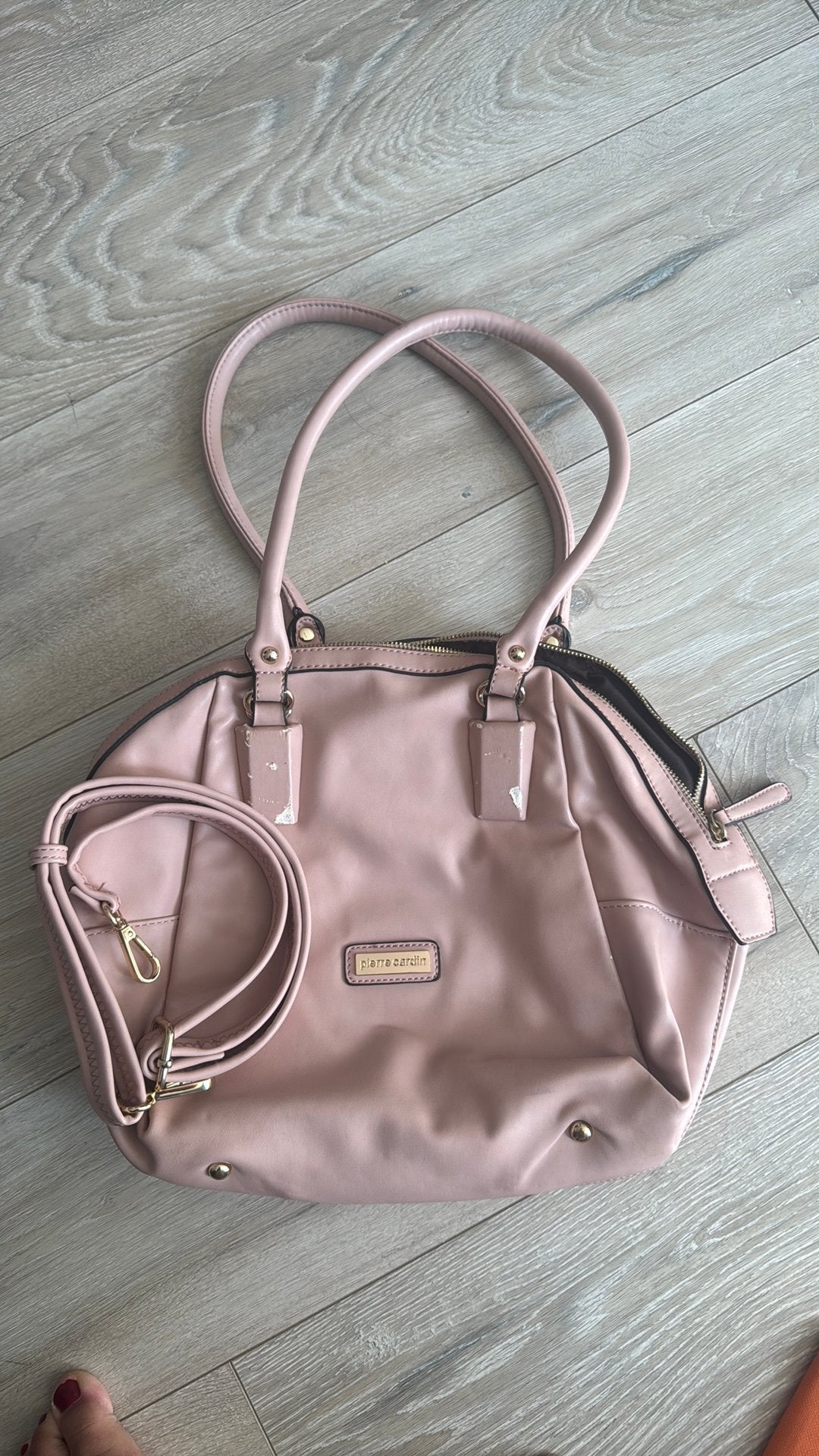 Pierre Cardin Tas Gratis, Handtassen en Accessoires, Tassen | Damestassen, Ophalen of Verzenden, Gebruikt, Roze, Shopper