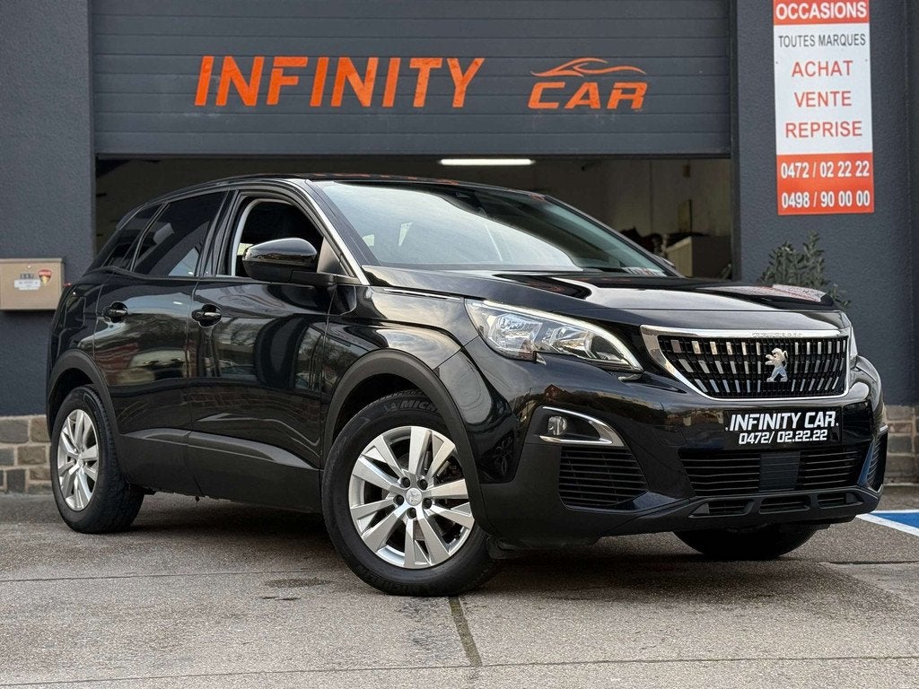 Peugeot 3008 3008 1.6 BlueHDi Allure, Autos, Achat, Euro 6, Entreprise, Noir