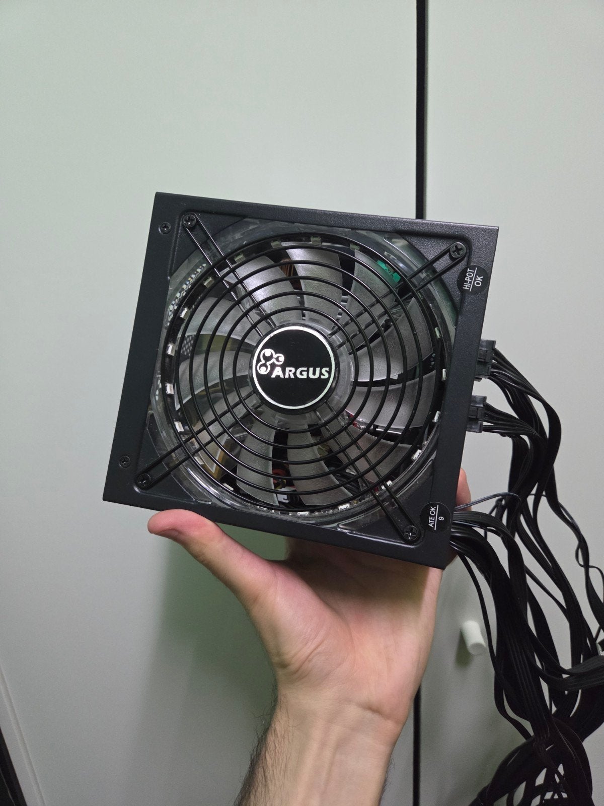 Alimentation de 650 watts, Enlèvement