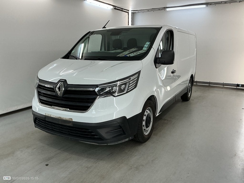 Renault trafic 2.0dic 131 pk Bj.10/ 2022 Face lift, Dealer onderhouden, Stof, Wit, Bedrijf