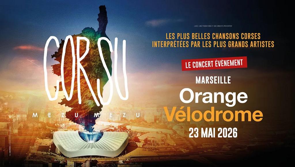 3 places de concert - Corsu Mezu Mezu - Marseille, Tickets & Billets, Trois personnes ou plus