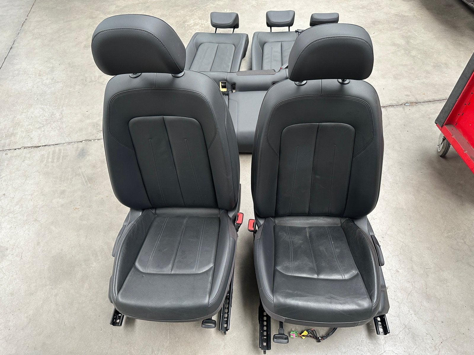 Lederen zetels Audi Q2, Auto-onderdelen, Ophalen, Audi