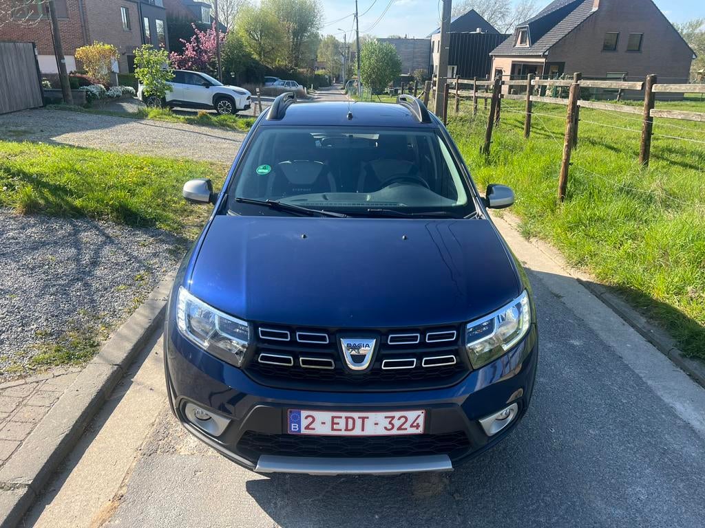Dacia Sandero Stepway / 2020 / 1.0benzine / 100.000km, Auto's, Dacia, Voorwielaandrijving, Stof, Blauw, Handgeschakeld