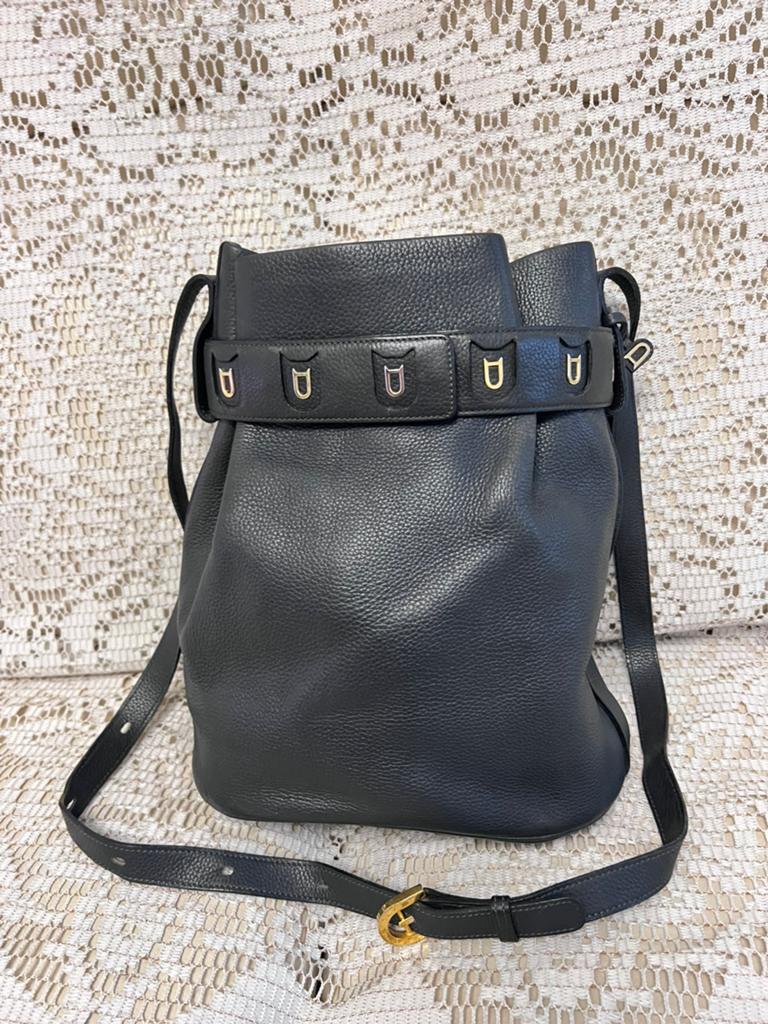 Sac DELVAUX modèle Calicot, Enlèvement ou Envoi, Comme neuf, Noir, Cuir