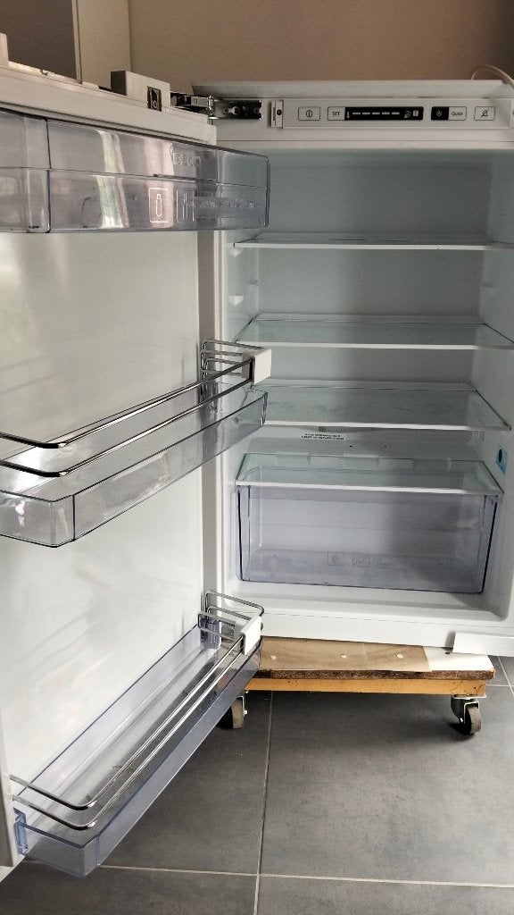 Beko inbouw ijskast, 45 tot 60 cm, Ophalen, 85 tot 120 cm, Zonder vriesvak