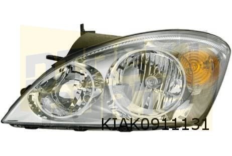 Kia Cee'd koplamp Links (halogeen/chrome) (-9/09) Origineel!, Neuf, Kia, -, -