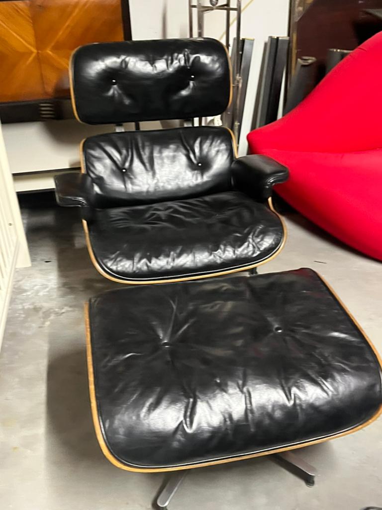 Charles & Ray Eames Lounge Chair, Ophalen of Verzenden, Zo goed als nieuw, Hout