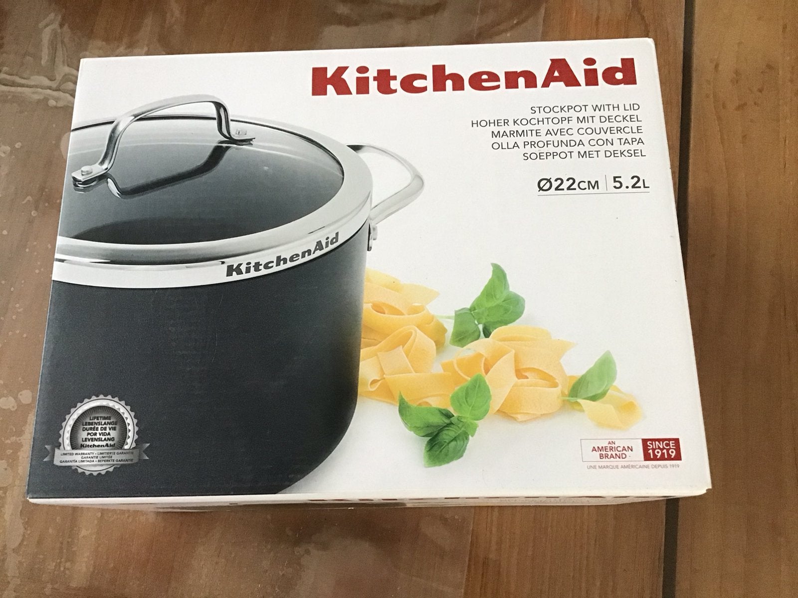 Kitchenaid soeppot met deksel 5,2l, Ophalen, Nieuw