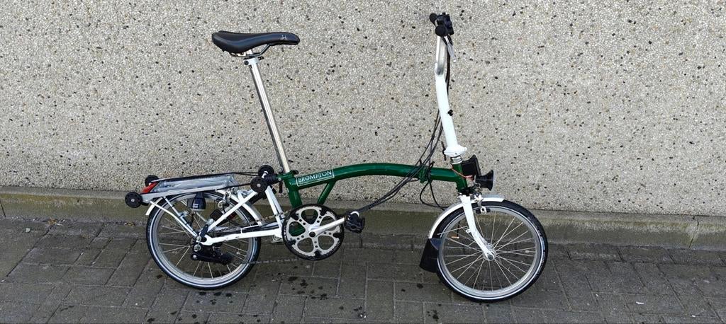 Vouwfiets -Plooifiets Brompton M6R, Fietsen en Brommers, Ophalen, Brompton, Versnellingen