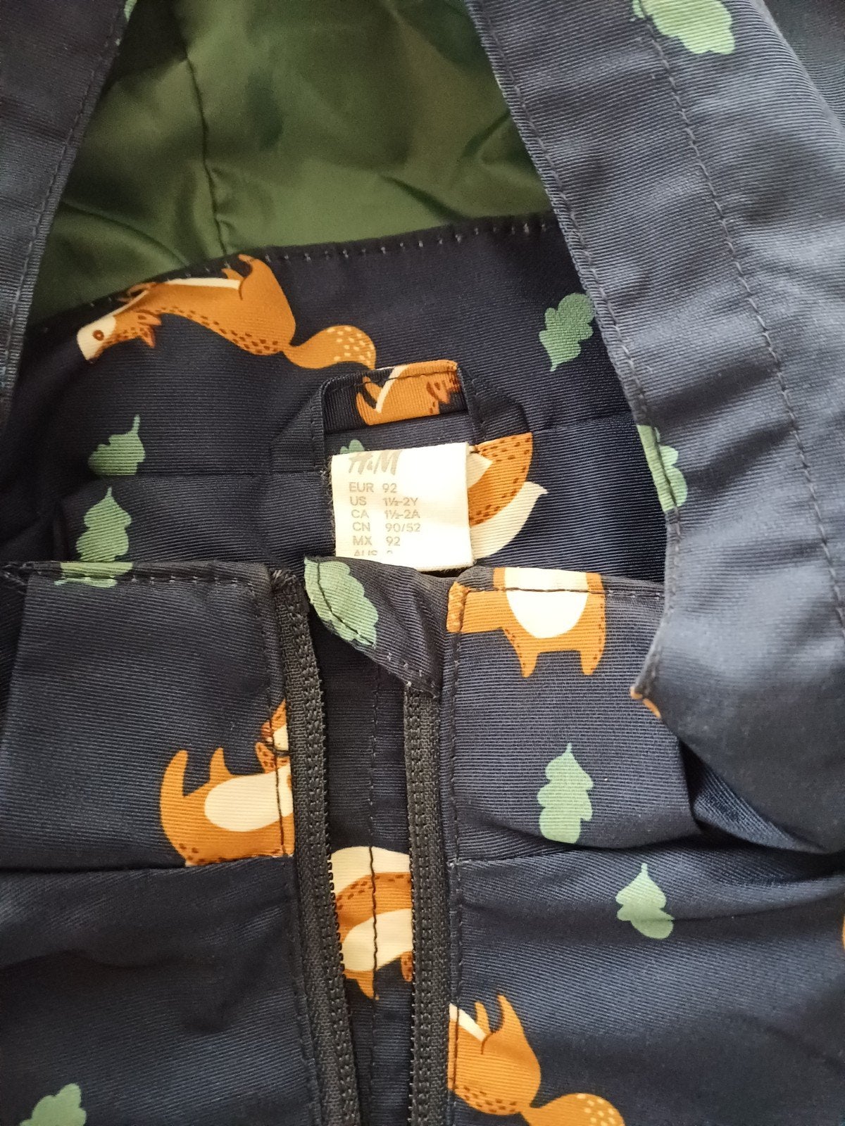 Regenjas H&M maat 92, Garçon ou Fille, H&M, Comme neuf, Enlèvement