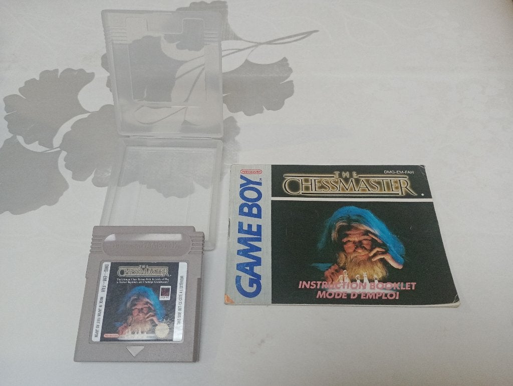 Game Boy The Chessmaster Game + Handleiding en bescherming, Games en Spelcomputers, Spelcomputers | Nintendo Game Boy, Ophalen of Verzenden