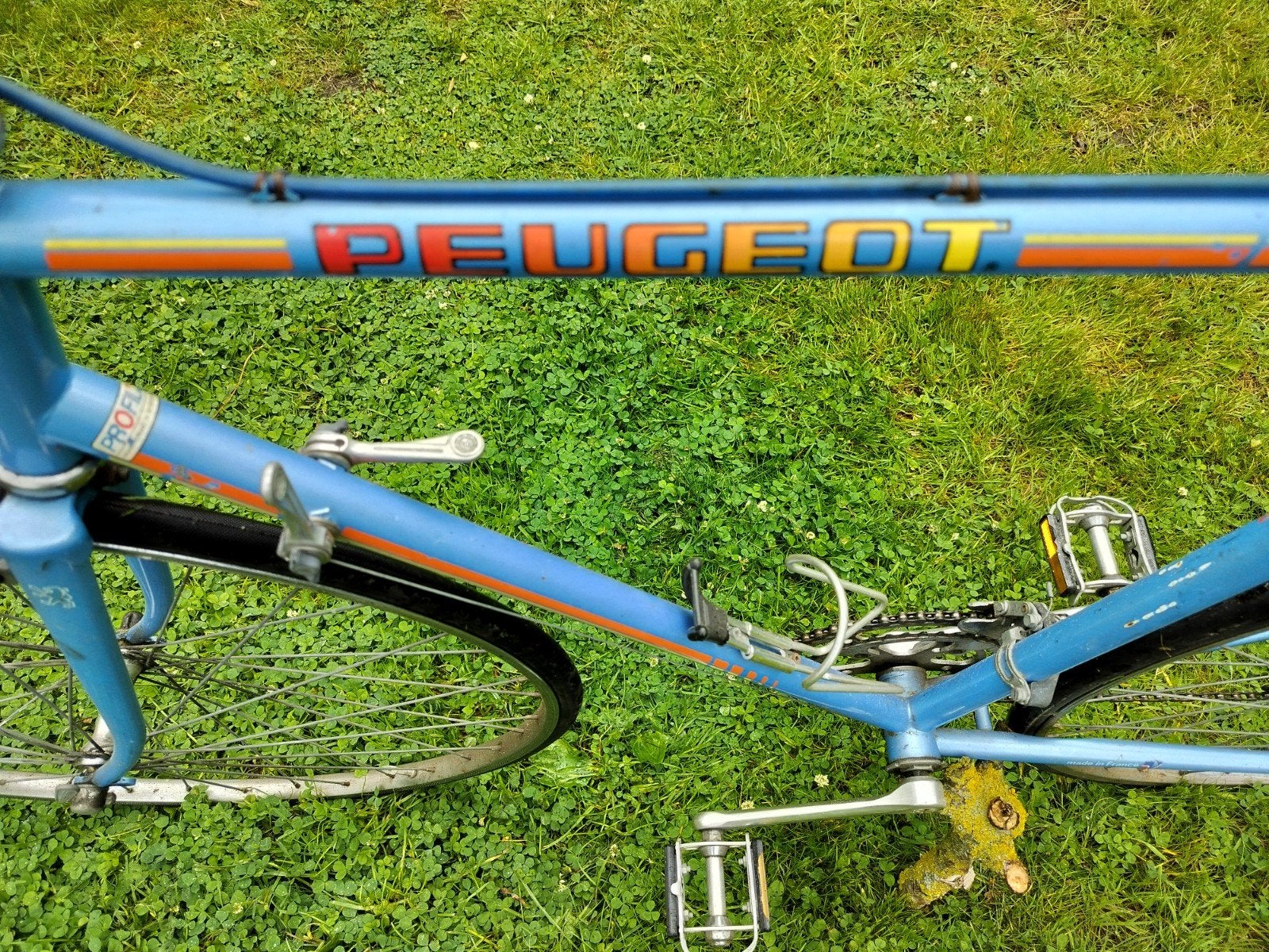 Retro Peugeot racefiets, Fietsen en Brommers, Fietsen | Racefietsen, Ophalen