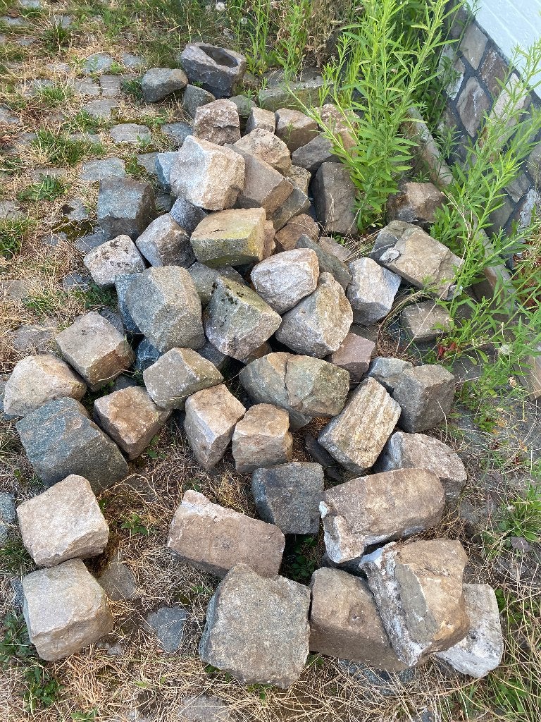 Kasseien te koop, Ophalen, Gebruikt