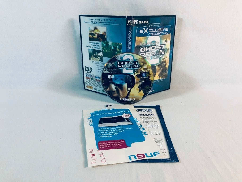 Ghost Recon Advanced Warfighter 2 PC FR Jeu Complet Correct, Online, Shooter, À partir de 16 ans, Utilisé