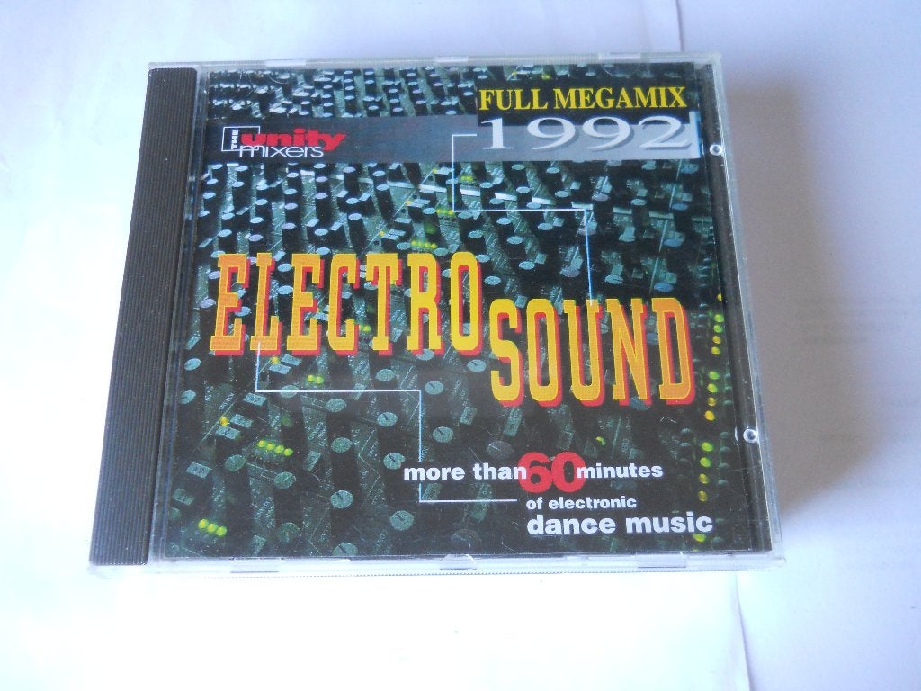 CD - THE UNITY MIXERS - ELECTRO SOUND - MEGAMIX 1992, CD & DVD, CD | Compilations, Enlèvement ou Envoi, Premier pressage, Comme neuf