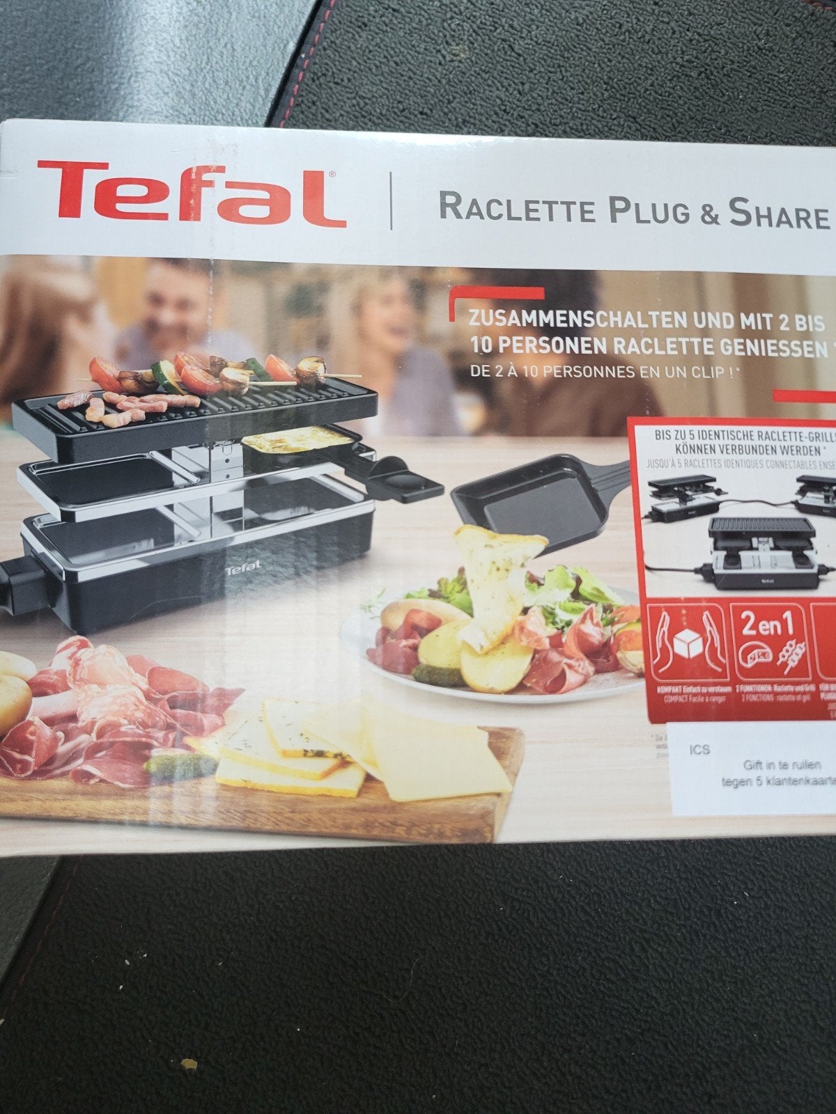 electrische grill, Ophalen