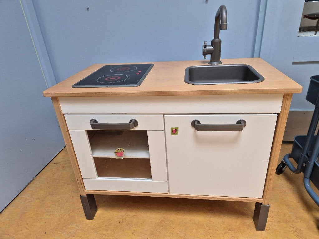 Speelgoedkeuken, Kinderen en Baby's, Speelgoed | Speelkeukens, Ophalen, Gebruikt, Hout, Speelkeuken