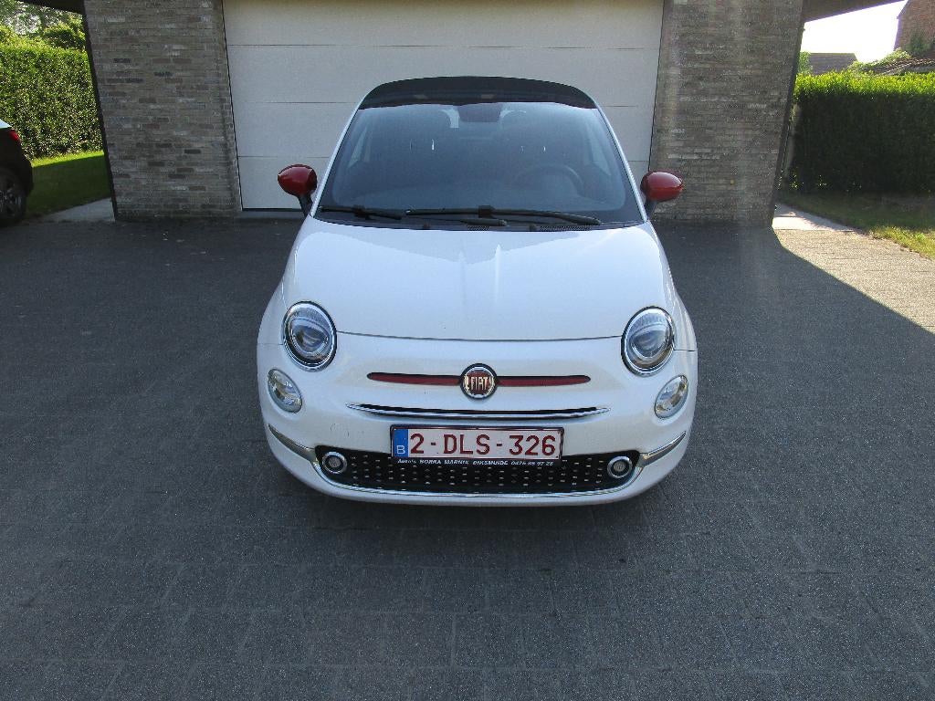FIAT 500 CABRIOLET HYBRID, Voorwielaandrijving, 4 zetels, Stof, 4 cilinders