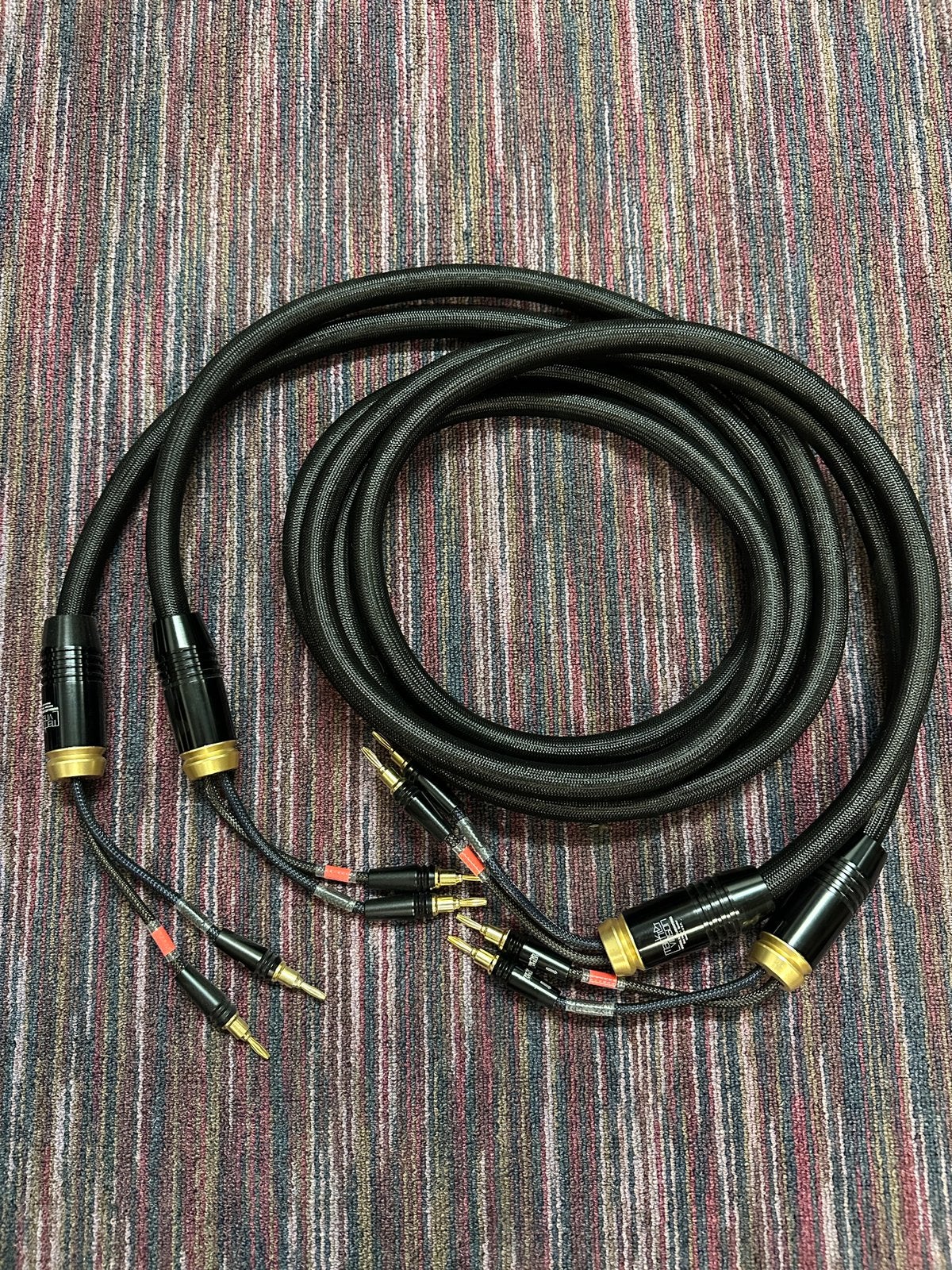Mark Lvinson kabels speakers, Enlèvement ou Envoi, Neuf, 2 à 5 mètres, Câble de haut-parleur