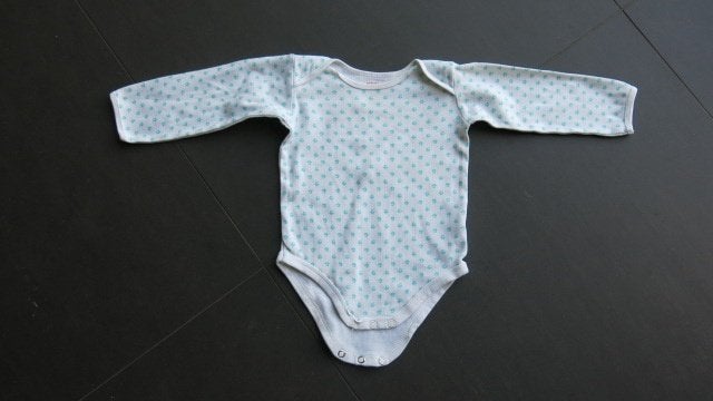 Body met lange mouwen van de Hema (maat 74/80), Nacht- of Onderkleding, Gebruikt, Meisje, Ophalen of Verzenden